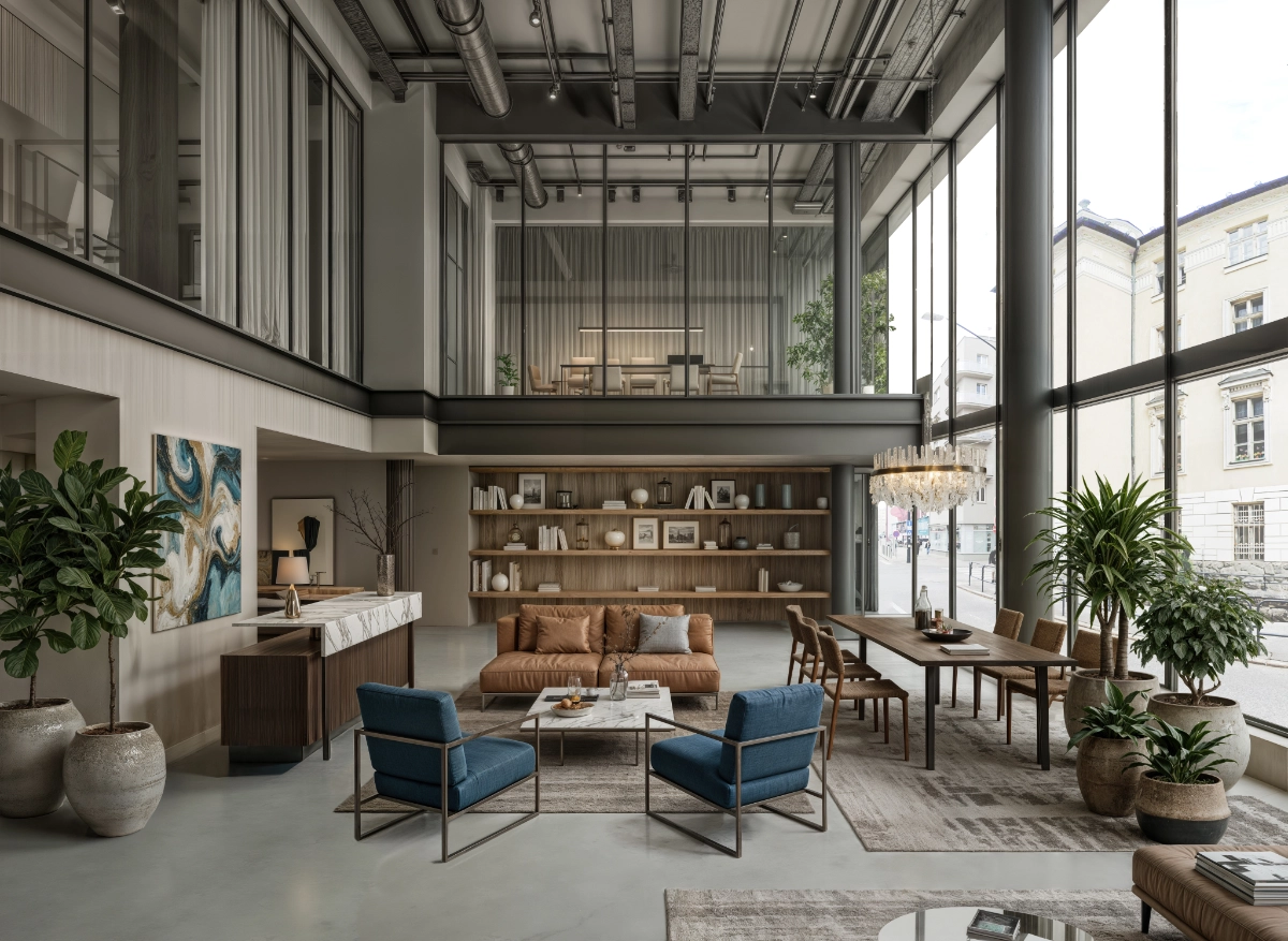 Showroom v budove na Dunajskej 24